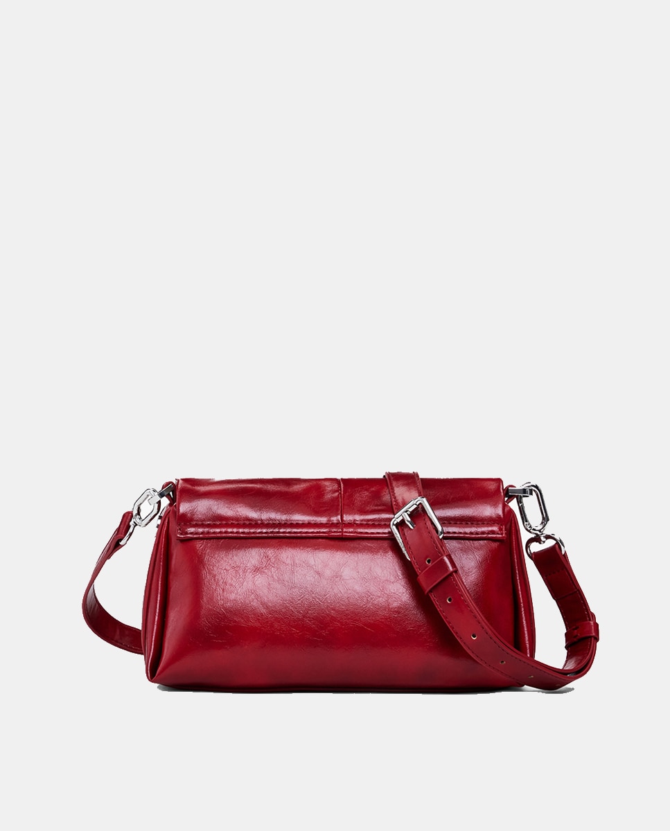 Mala Pequena com Laço Brilhante Vermelho-2