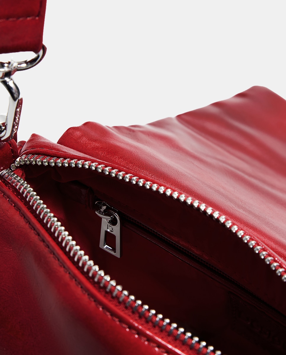 Mala Pequena com Laço Brilhante Vermelho-3