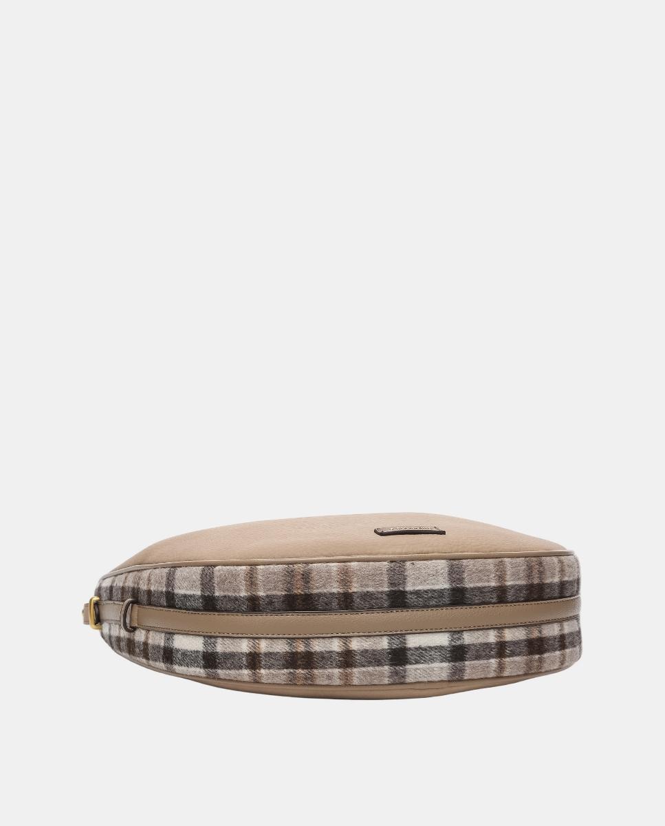 Mala de Ombro Freedom em Materiais Reciclados Taupe-6