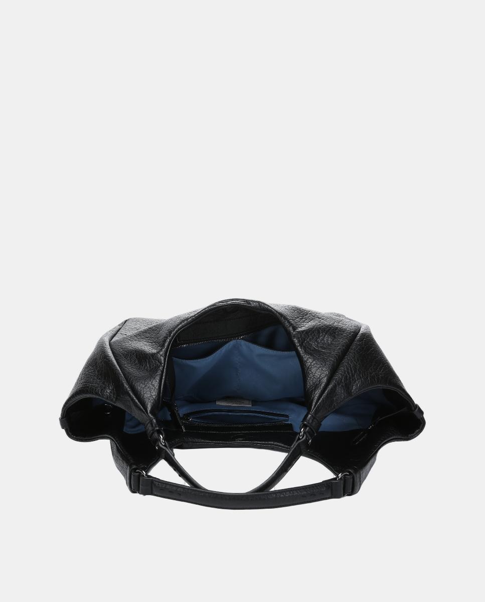 Mala de Ombro Freedom em Materiais Reciclados Preto-6