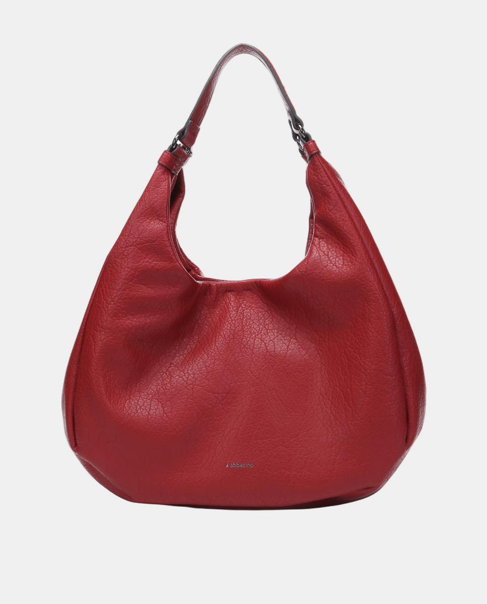 Mala de Ombro Freedom em Materiais Reciclados Vermelho-1