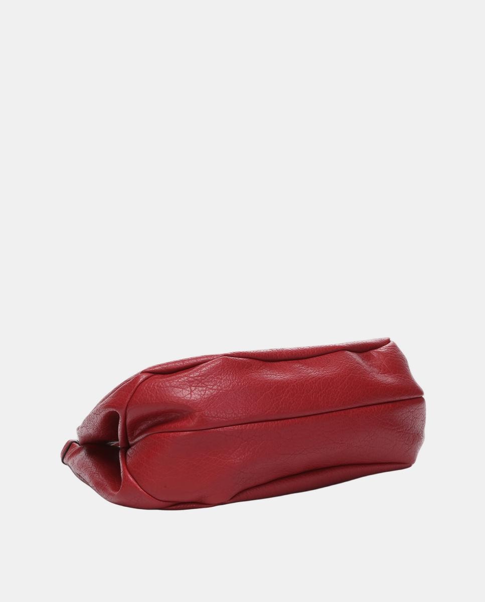 Mala de Ombro Freedom em Materiais Reciclados Vermelho-4