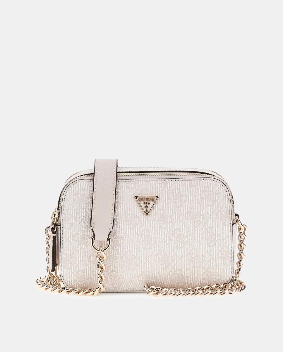Mala com duplo zipper Branco-1