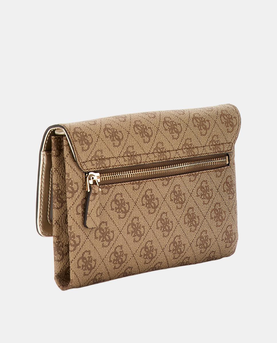 Bolso de mano organizador - Guess - Marrón claro Marrón claro-2