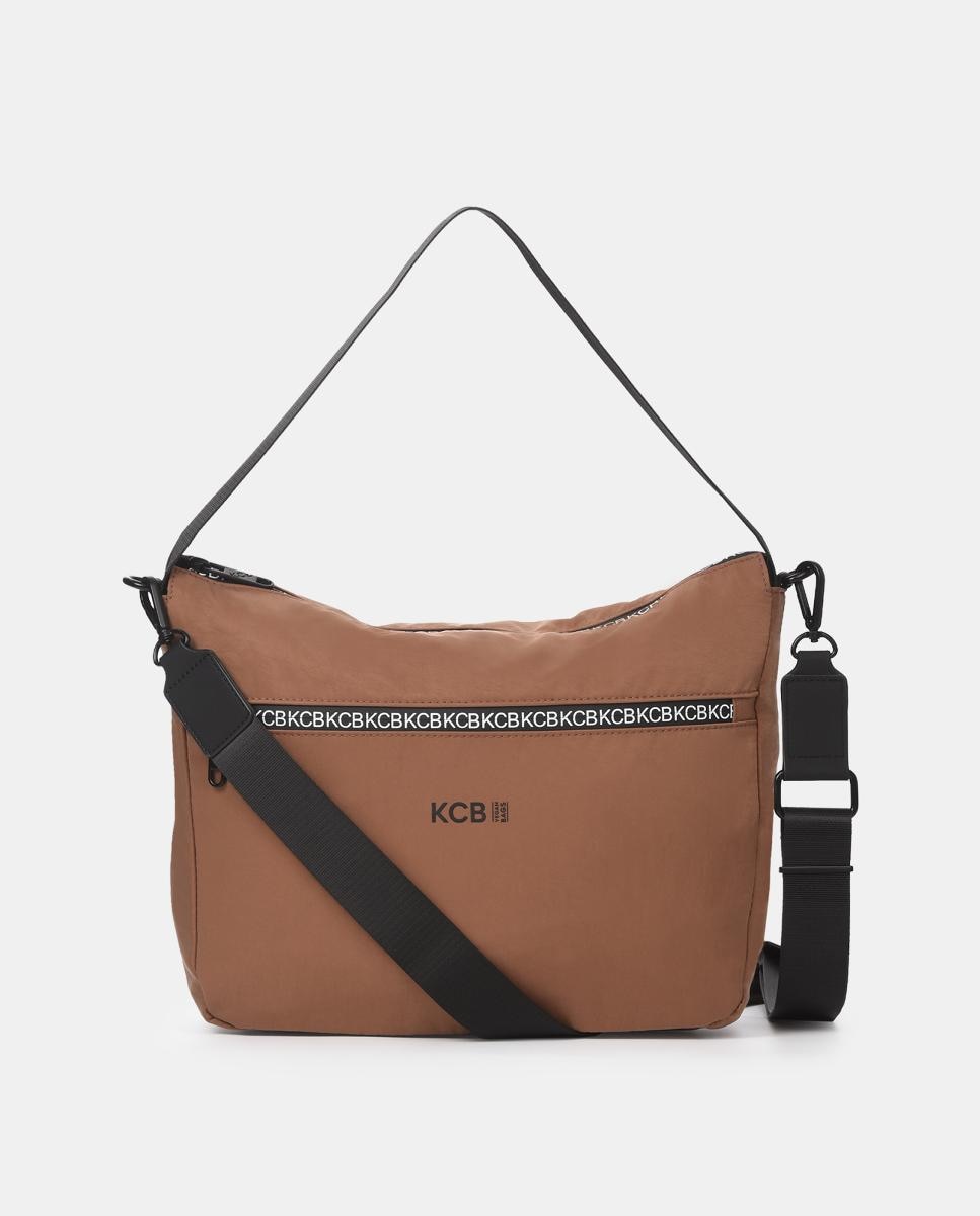 Mala de Ombro Shine Castanho-1