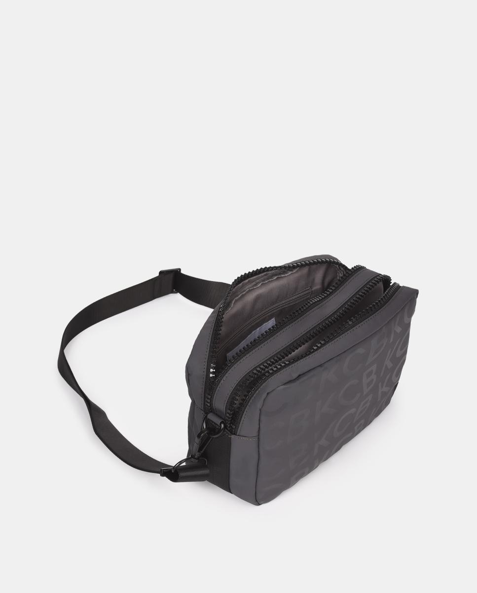 Mala a Tiracolo Média Cinzento-2