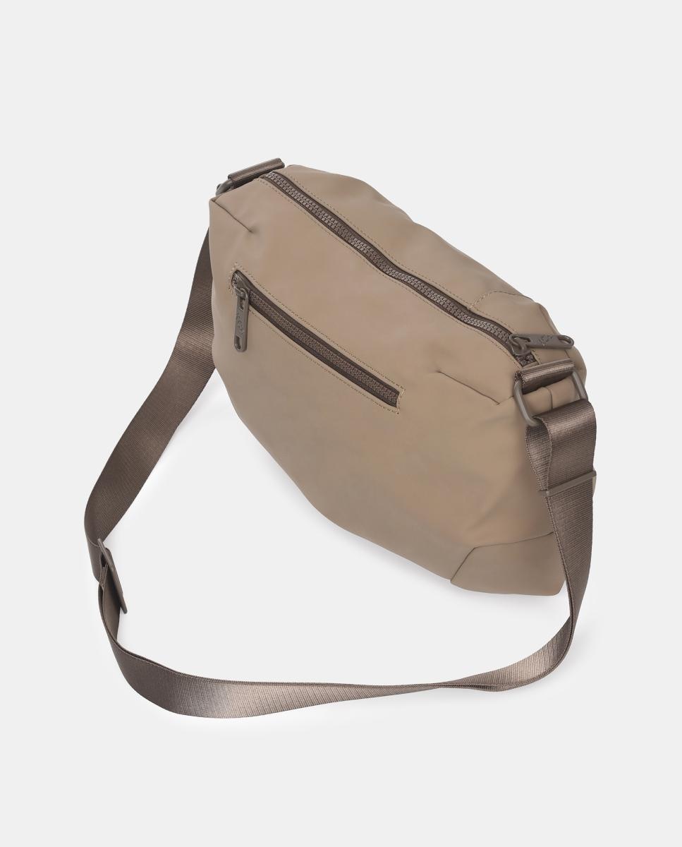 Mala a Tiracolo Grande Cord Castanho-2