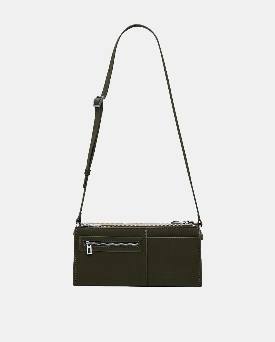 Mala de Ombro Pequena Bege-3