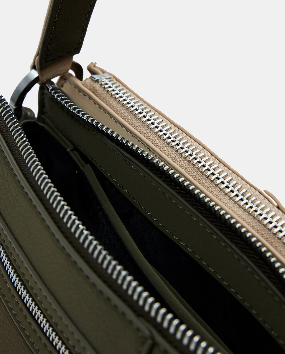 Mala de Ombro Pequena Bege-4