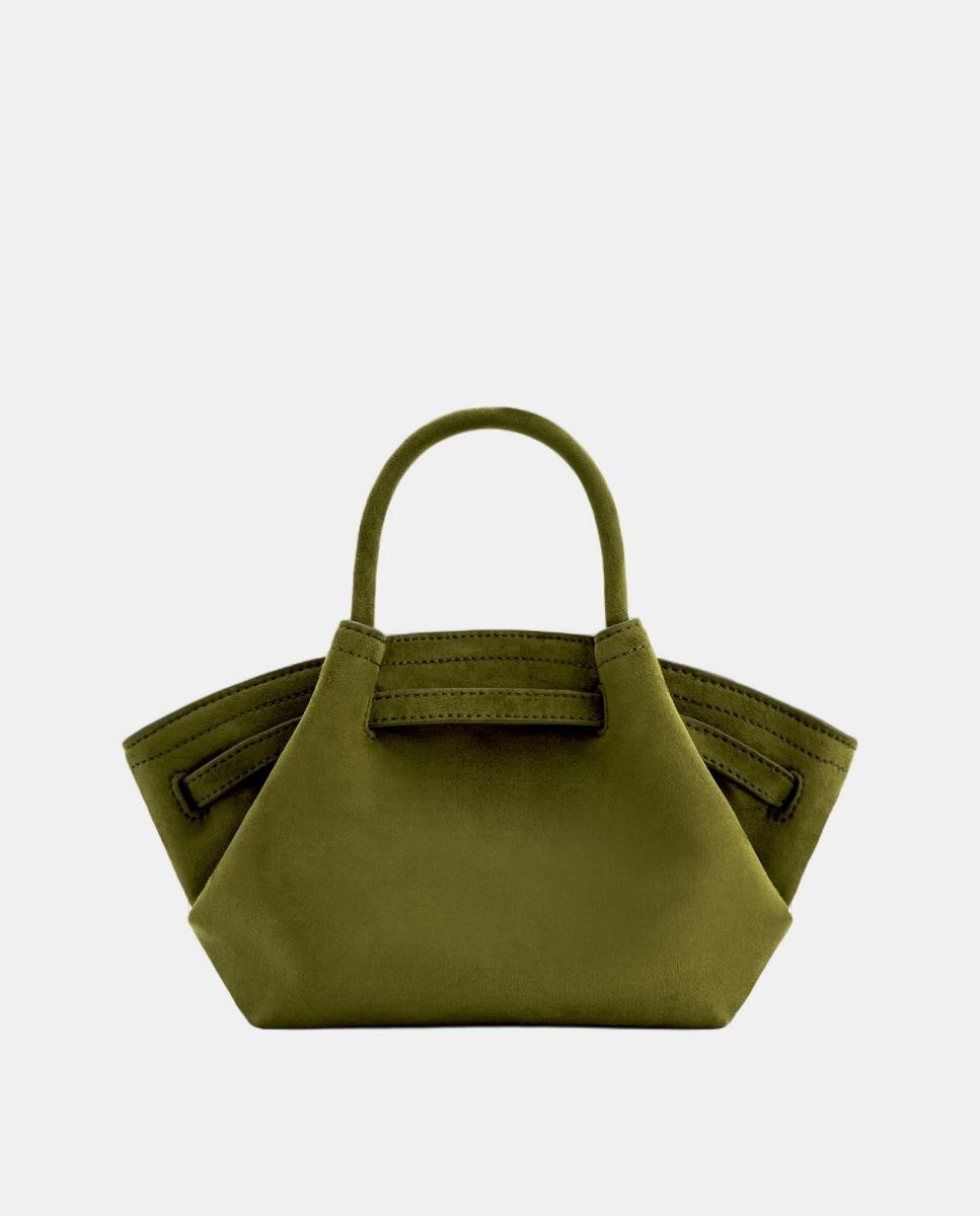 Mini Mala Tipo Tote Modelo Hana Verde-escuro-2