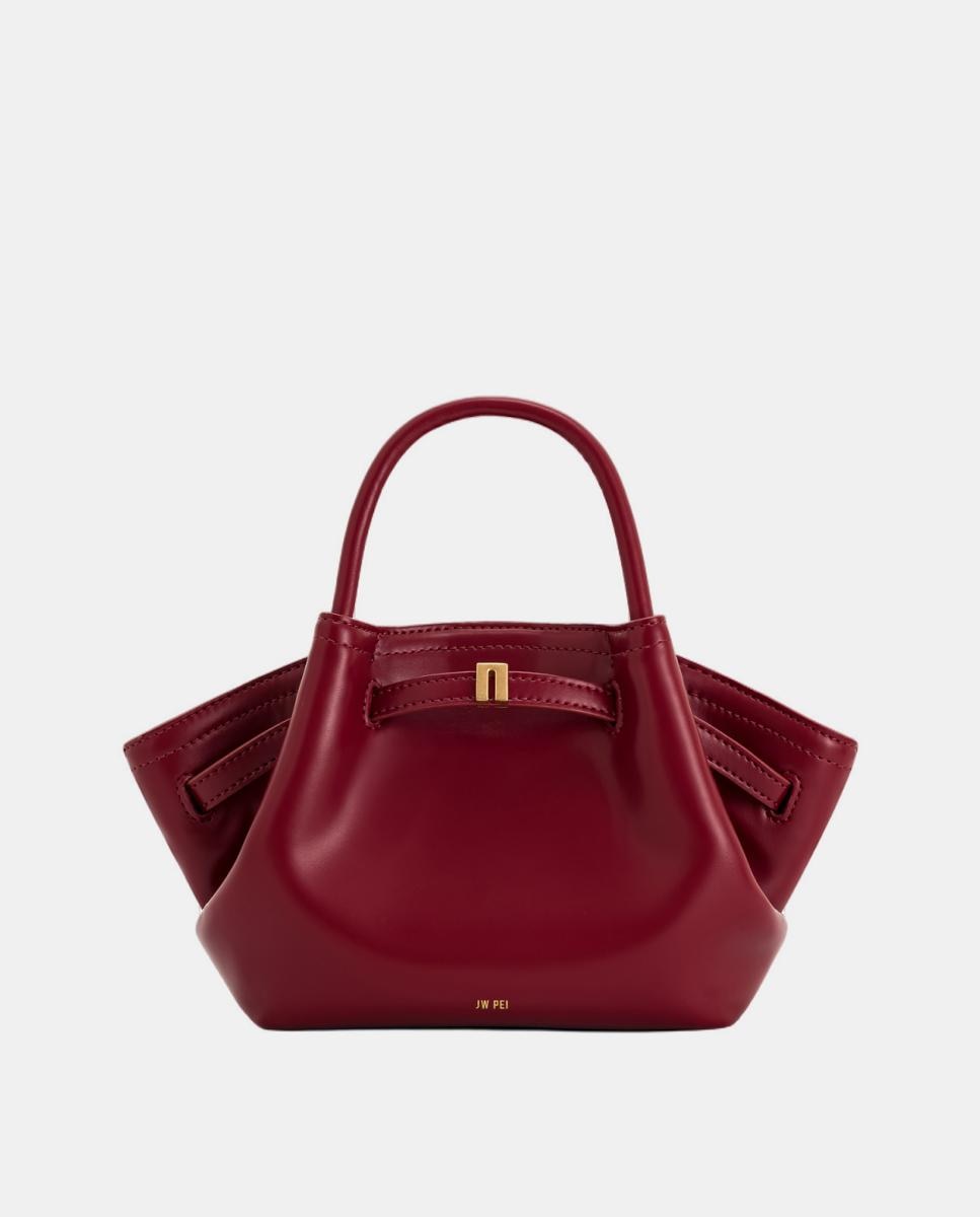 Mini Mala Tipo Tote Modelo Hana Bordeaux-1