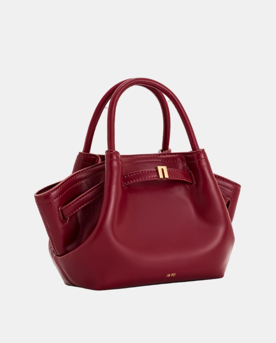 Mini Mala Tipo Tote Modelo Hana Bordeaux-4