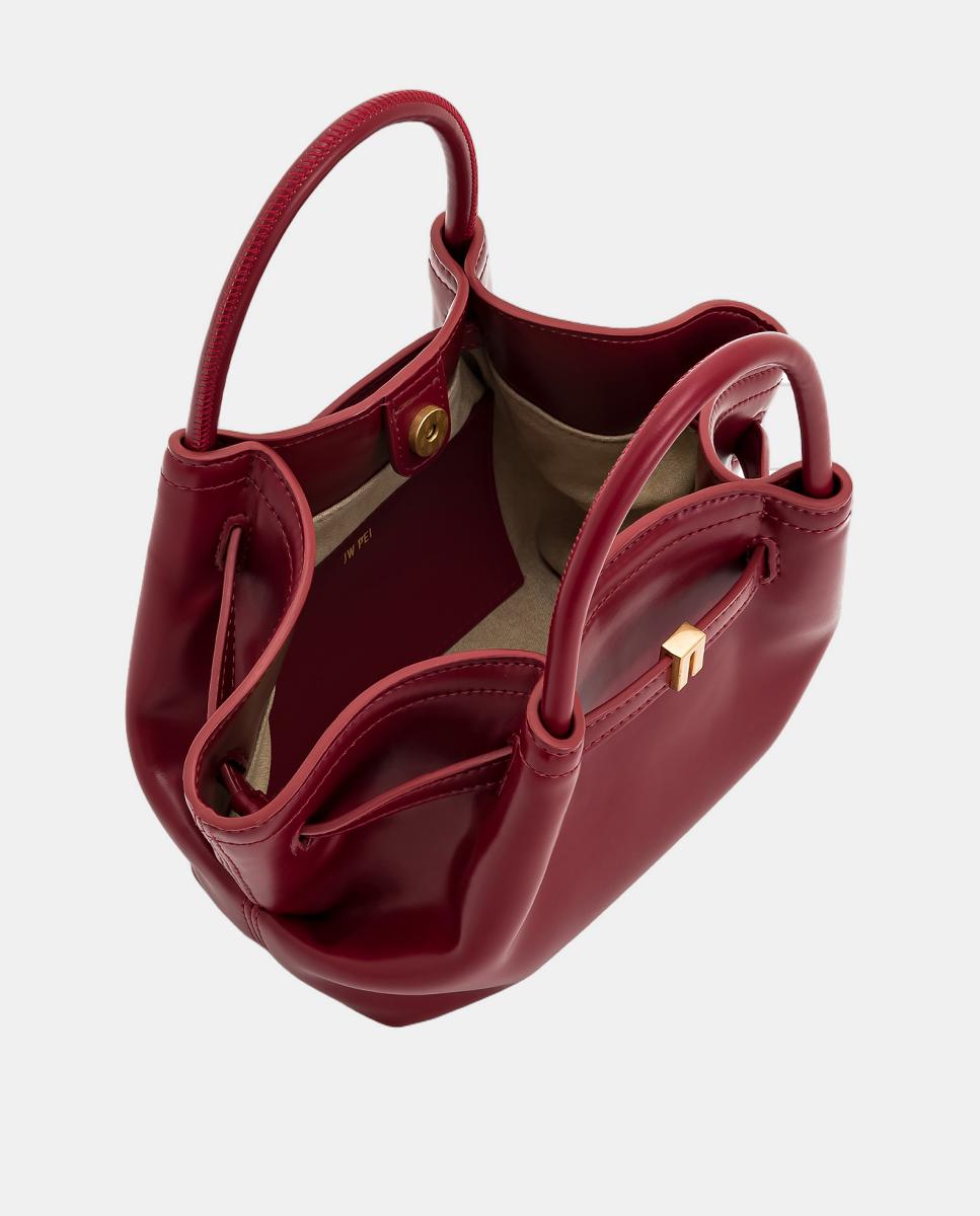 Mini Mala Tipo Tote Modelo Hana Bordeaux-5