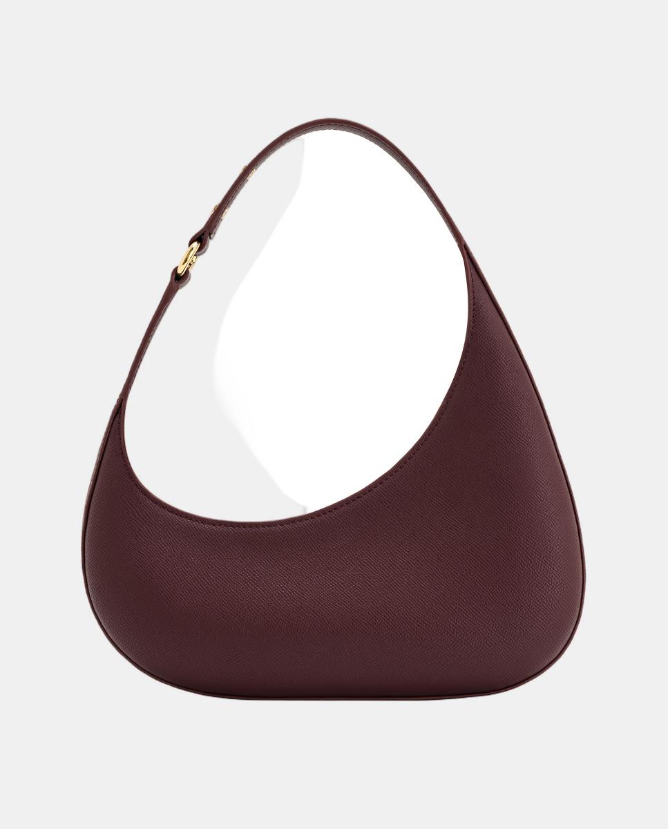 Mala de Ombro Modelo Harlee Bordeaux-2