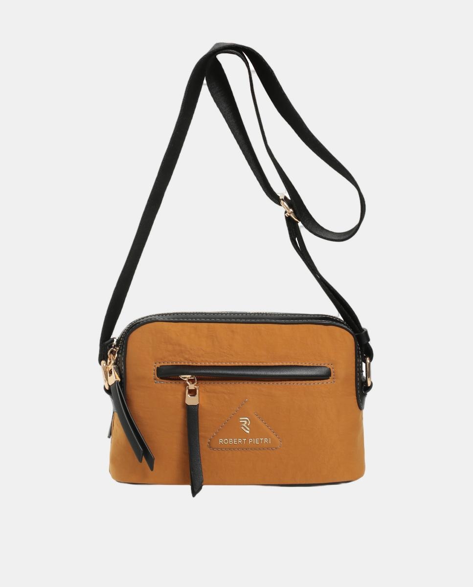 Imagem 0 de Mala a Tiracolo Pequena de Nylon com Fecho de Correr