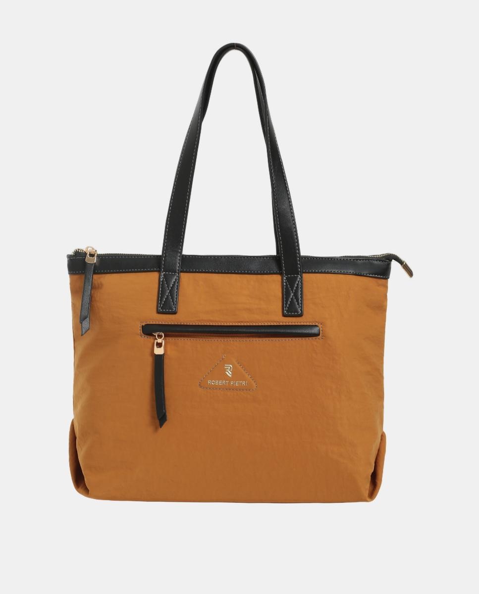 Imagem 0 de Mala Shopper de Nylon com Fecho de Correr