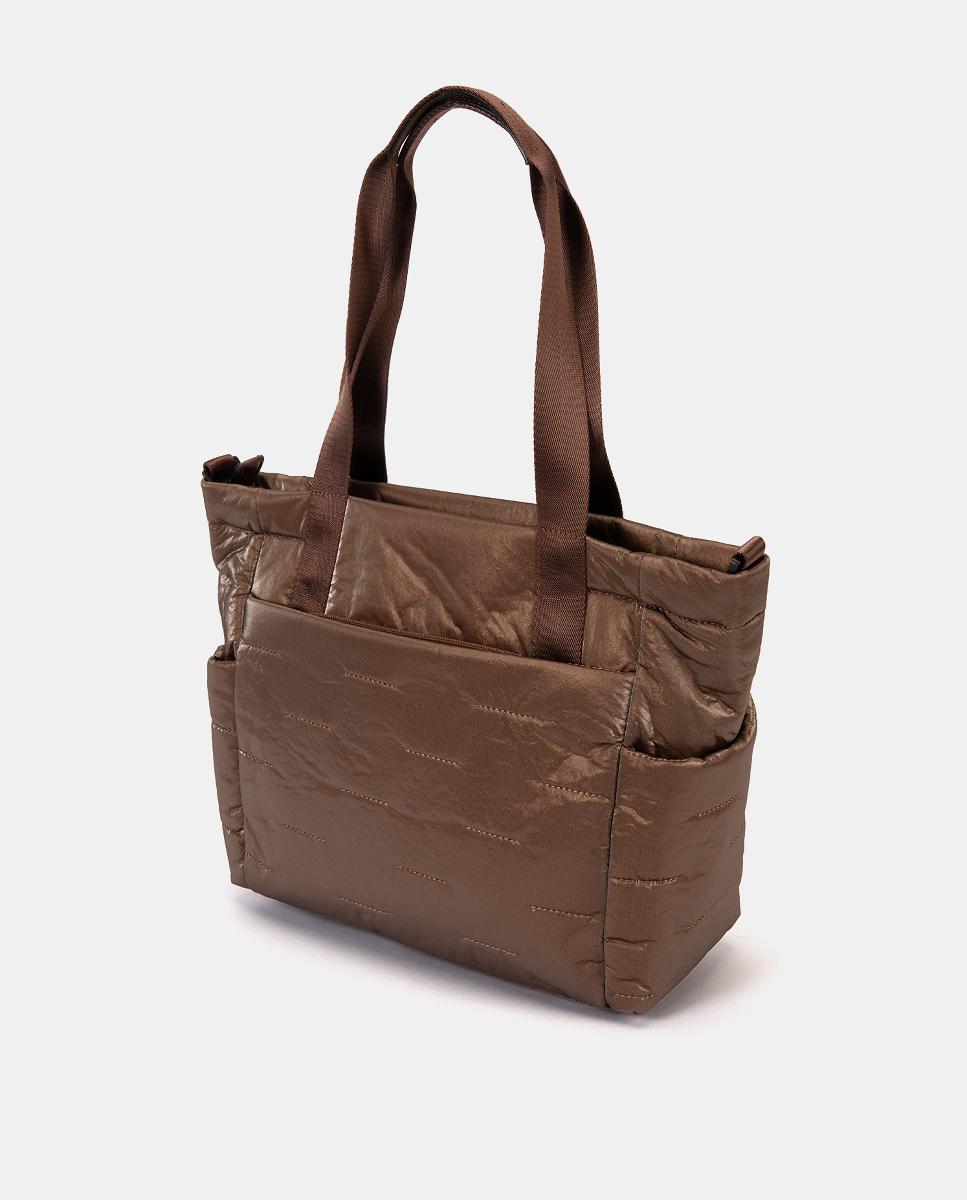 Mala Shopper Acolchoada Preto-2