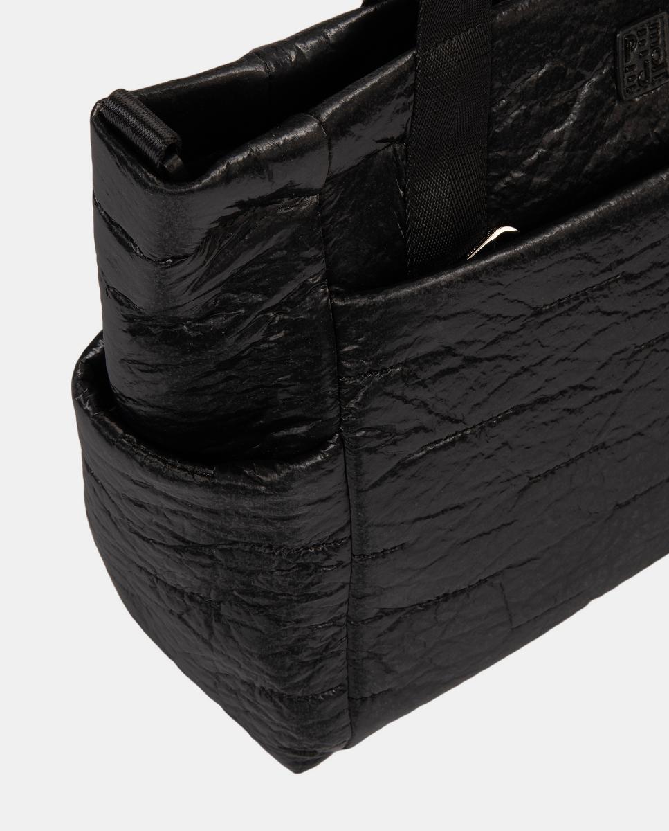 Mala Shopper Acolchoada Preto-5
