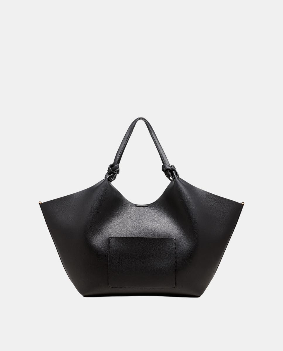 Mala Tipo Tote Paula Grande Preto-3