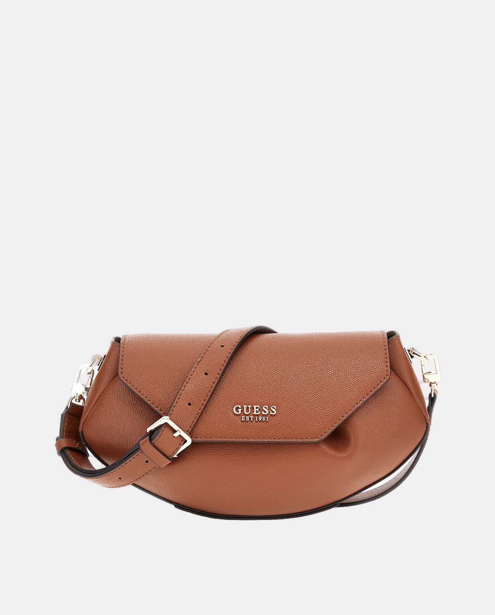 Imagen 1 de Bolso de hombro con solapa y cierre imantado - Guess - Marrón claro Marrón claro