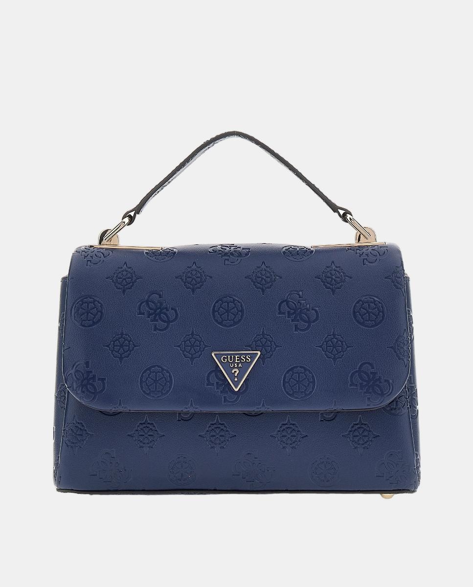 Bandolera Guess Iseline Convertible Con Solapa, Cebra | Envío Gratis