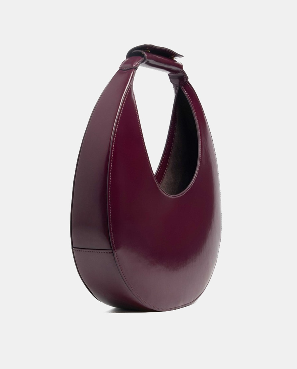 Mala Tipo Tote Modelo Moon Bordeaux-2