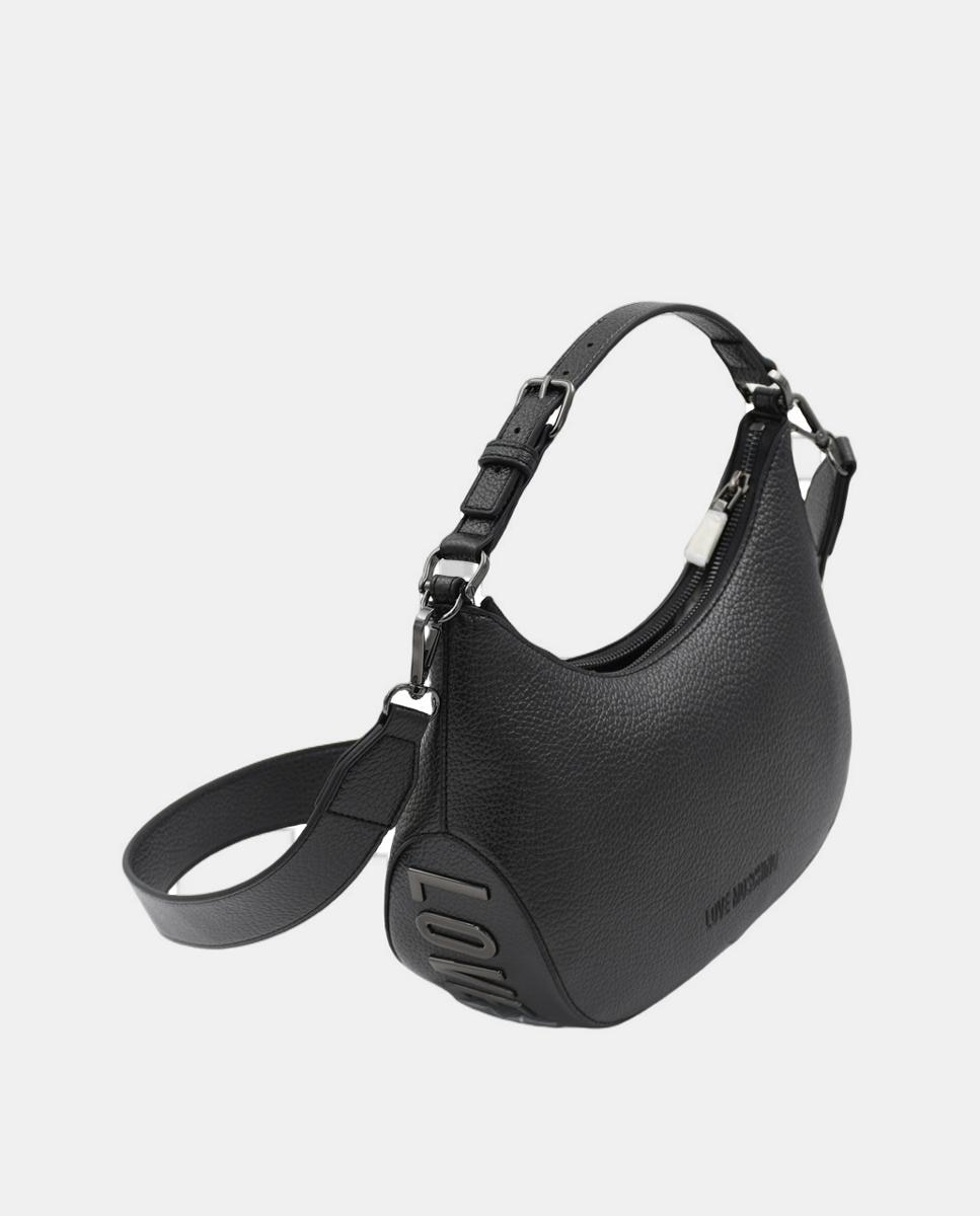 Mala com Alça de Tiracolo Amovível - Preto Preto-4