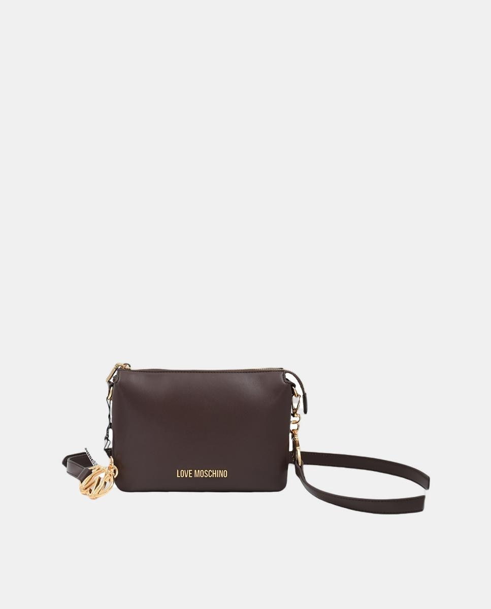 Mala com Alça Amovível e Fivelas nos Extremos - Creme Cru-1