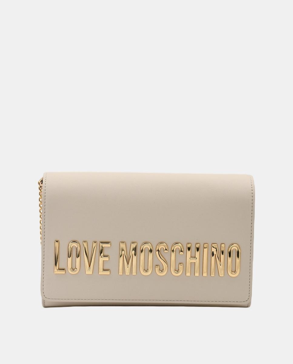 Mala Tipo Clutch com Alça de Corrente Amovível - Preto Cru-1