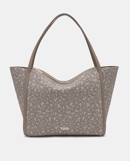 Imagen 0 de Bolso grande con cierre de cremallera y asa mediana.