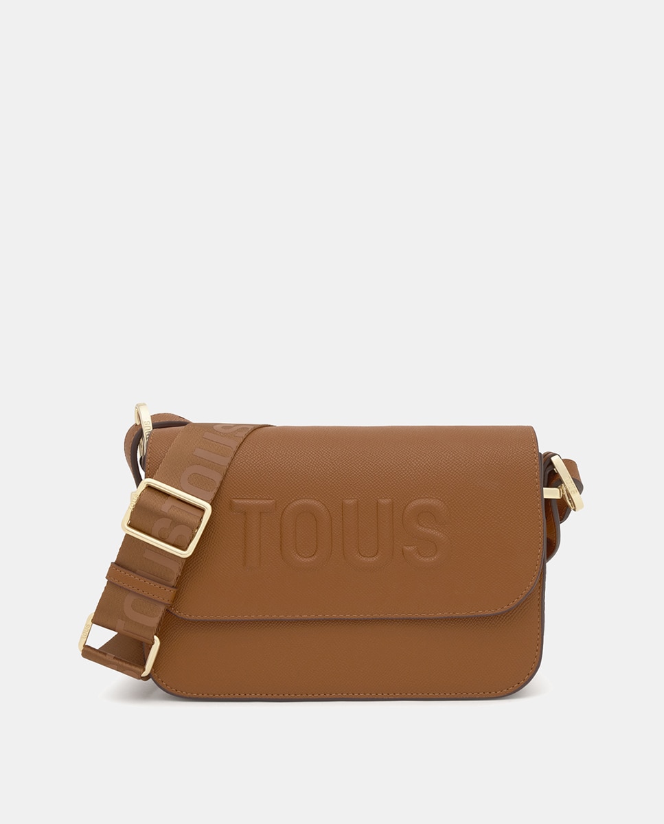 Imagem 0 de Mala a Tiracolo Média com Fecho de Botão Magnético e Aba