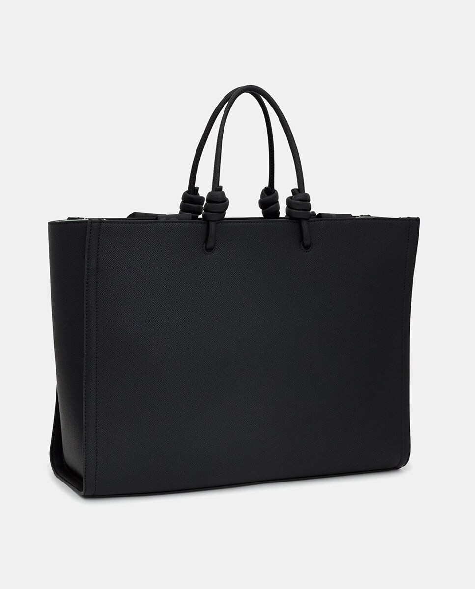 Bolso extra grande con cierre de cremallera y doble · Tous