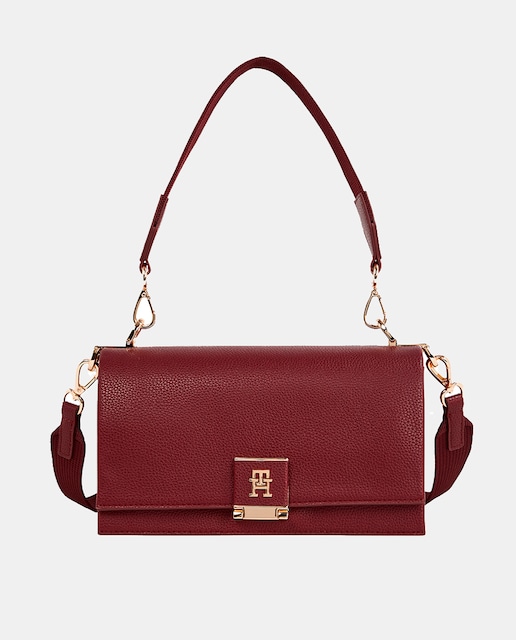 Imagen 0 de Bolso estilo bandolera en color burdeos