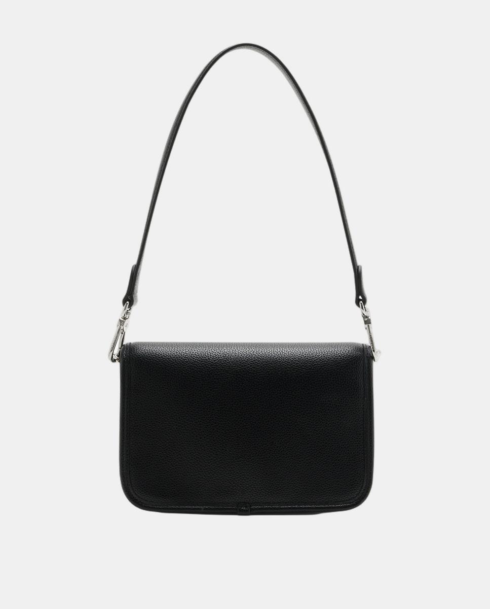 Mala Cruzada Clássica com Aba Preto-3