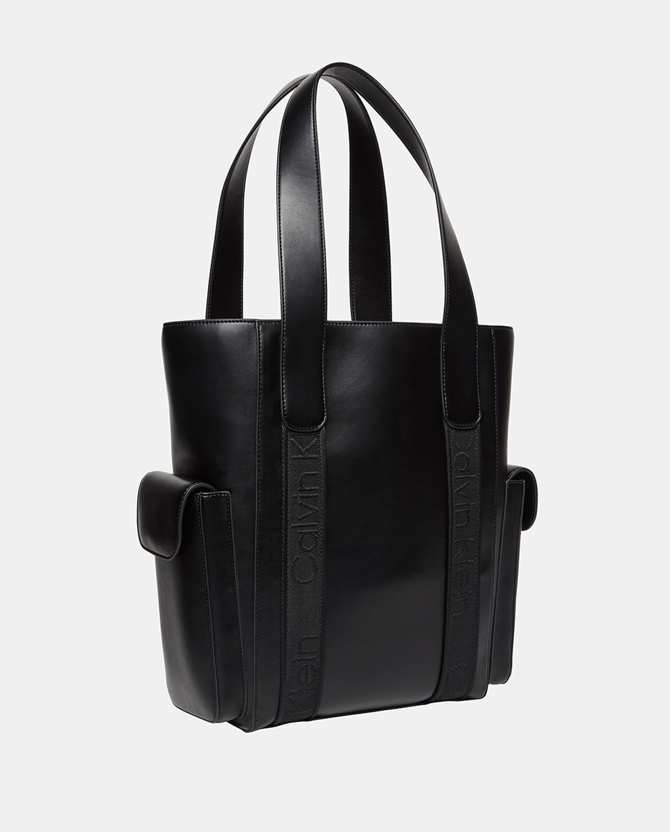 Mala Tipo Tote Multibolsos Preto-3
