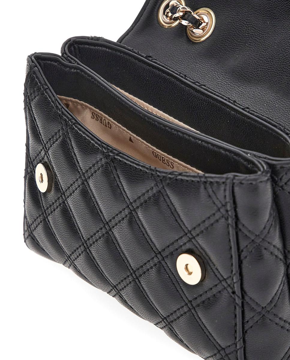 Mala a Tiracolo com Fecho de Correr Preto-3