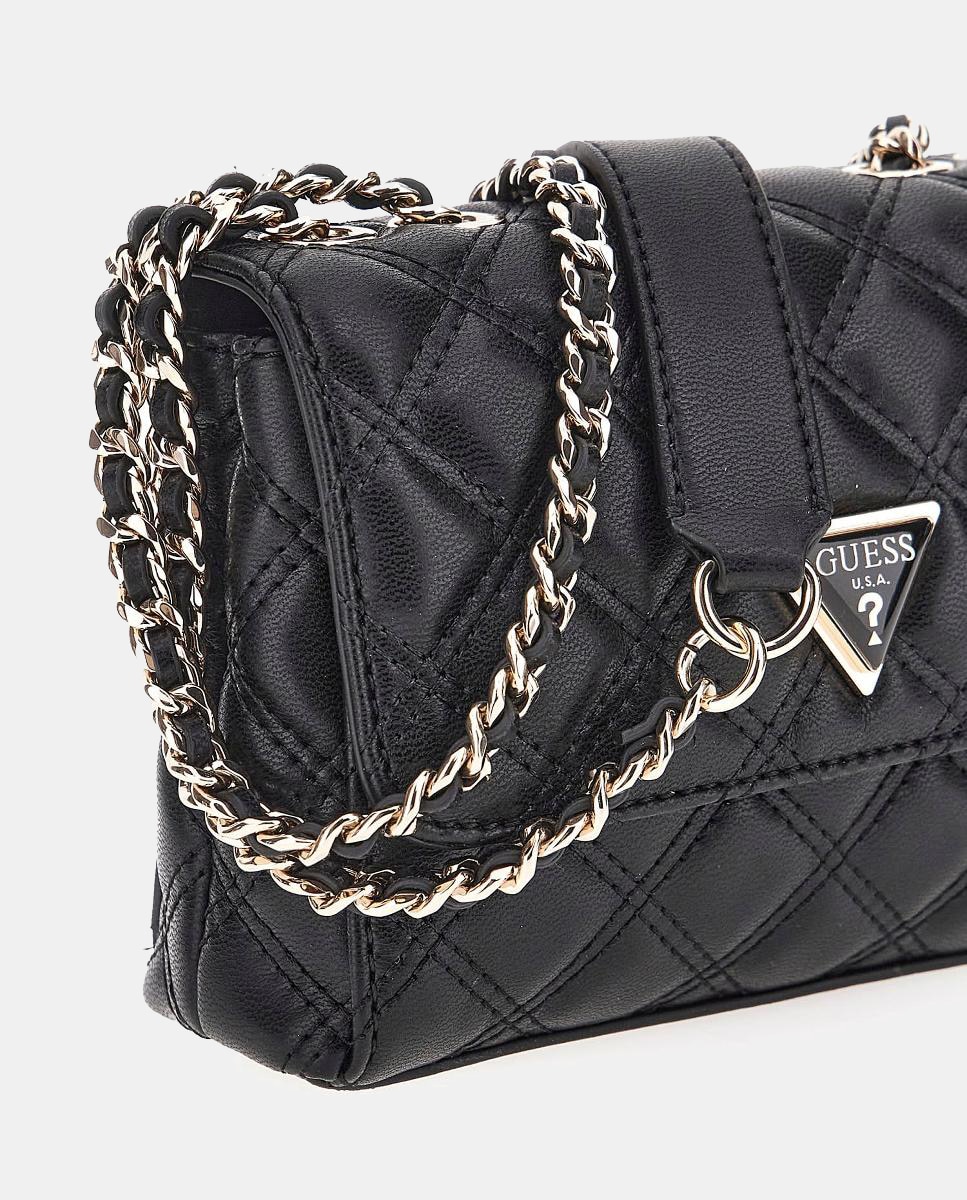 Mala a Tiracolo com Fecho de Correr Preto-4