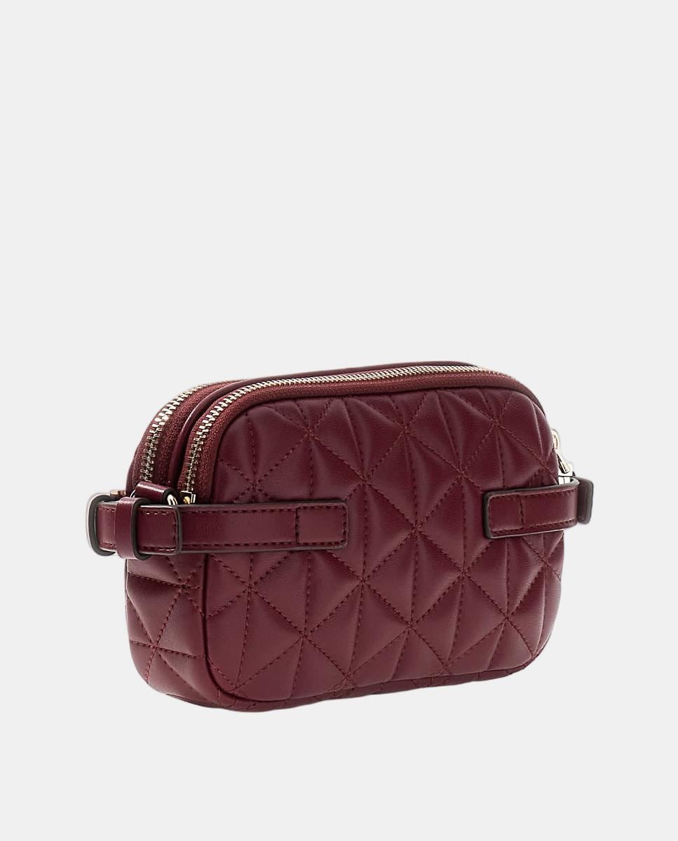 Nécessaire com Fecho de Correr Duplo Bordeaux-2