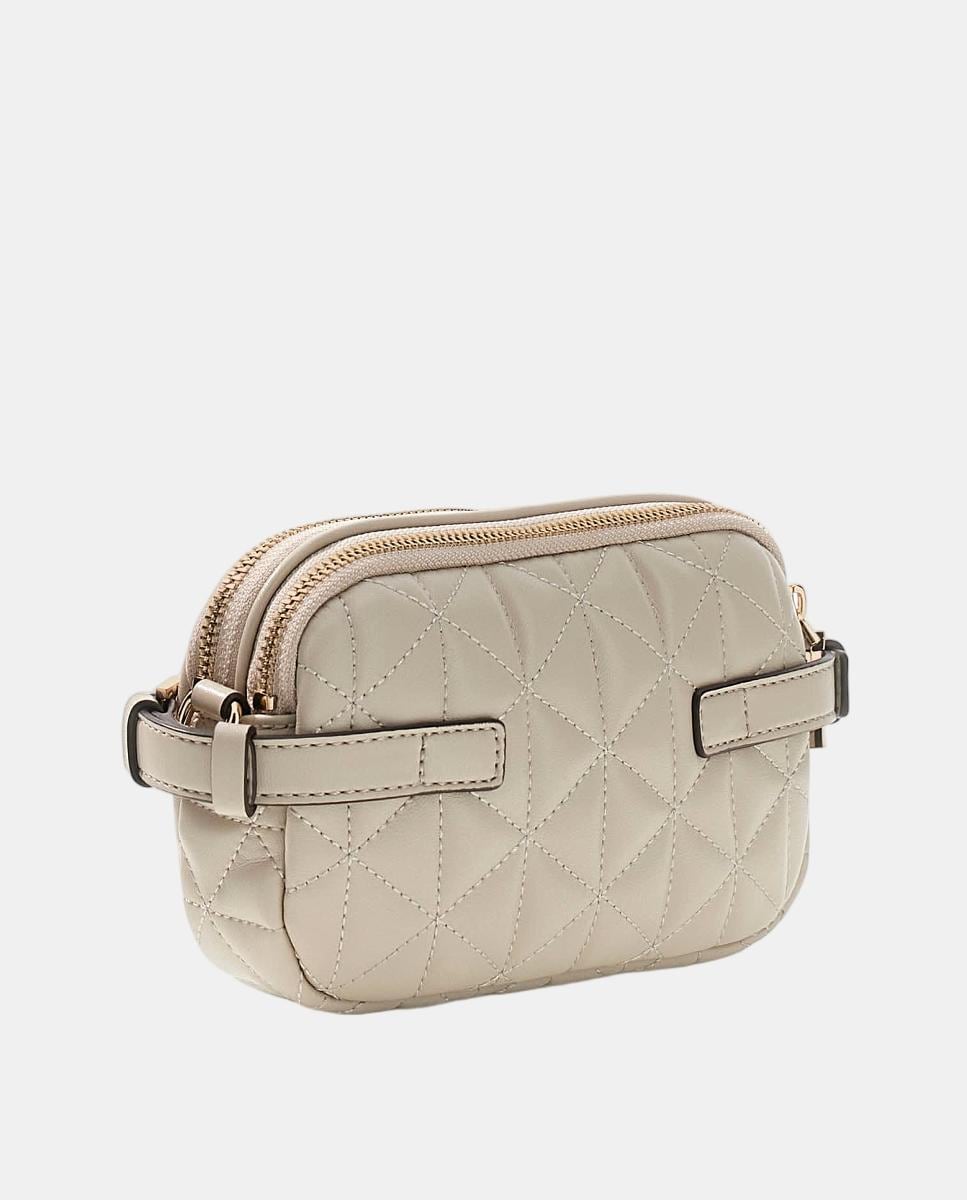 Nécessaire com Fecho de Correr Duplo Branco-3