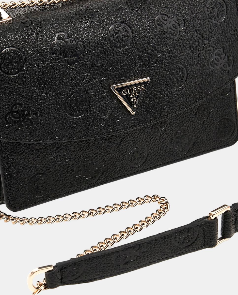 Mala a Tiracolo com Fecho de Correr Preto-1