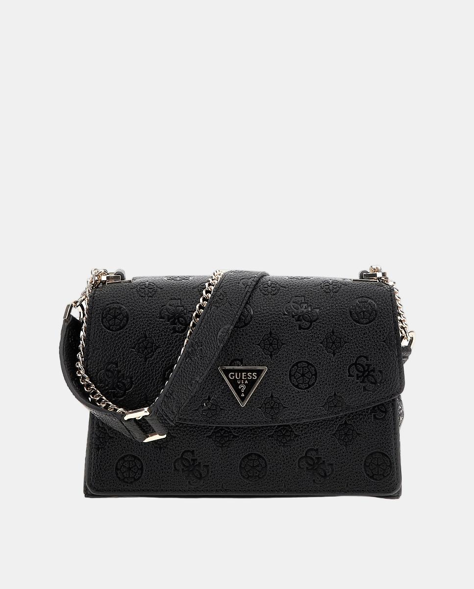 Mala a Tiracolo com Fecho de Correr Preto-3