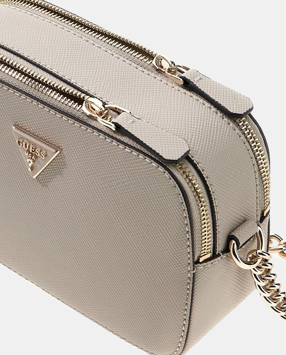 Mala a Tiracolo com Fecho de Correr Natural-4