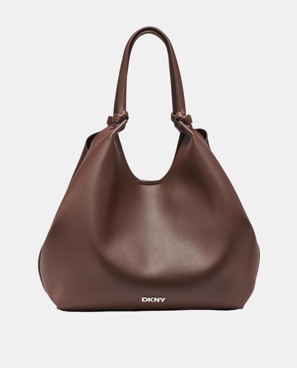 Mala Tipo Tote Paula Média Castanho-3