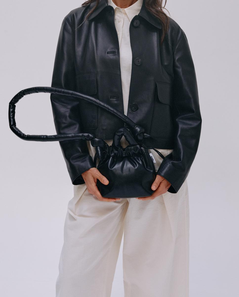Mala de Ombro Modelo Micro Ona Preto-2