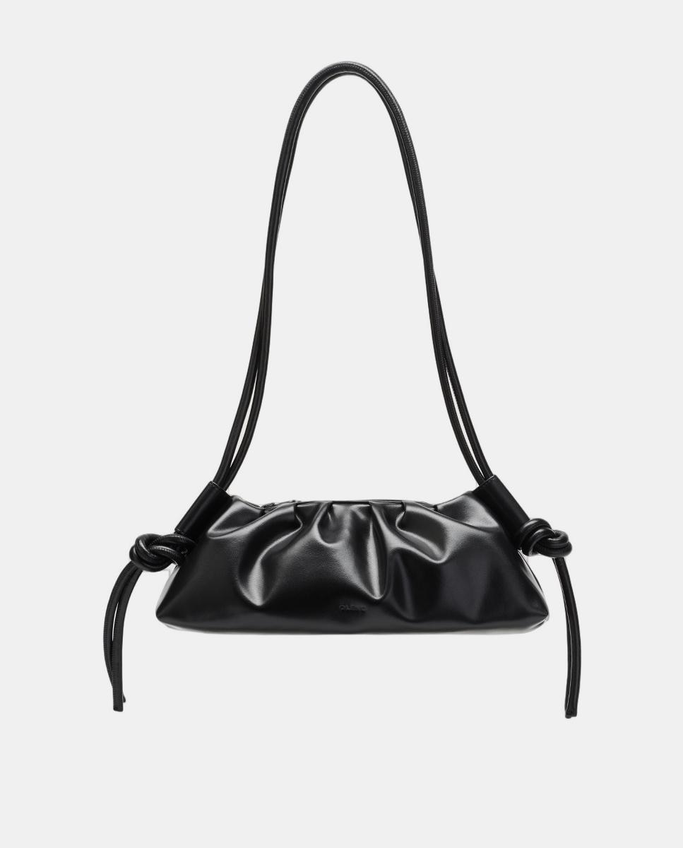 Mala de Ombro Modelo Dumpling Preto-1