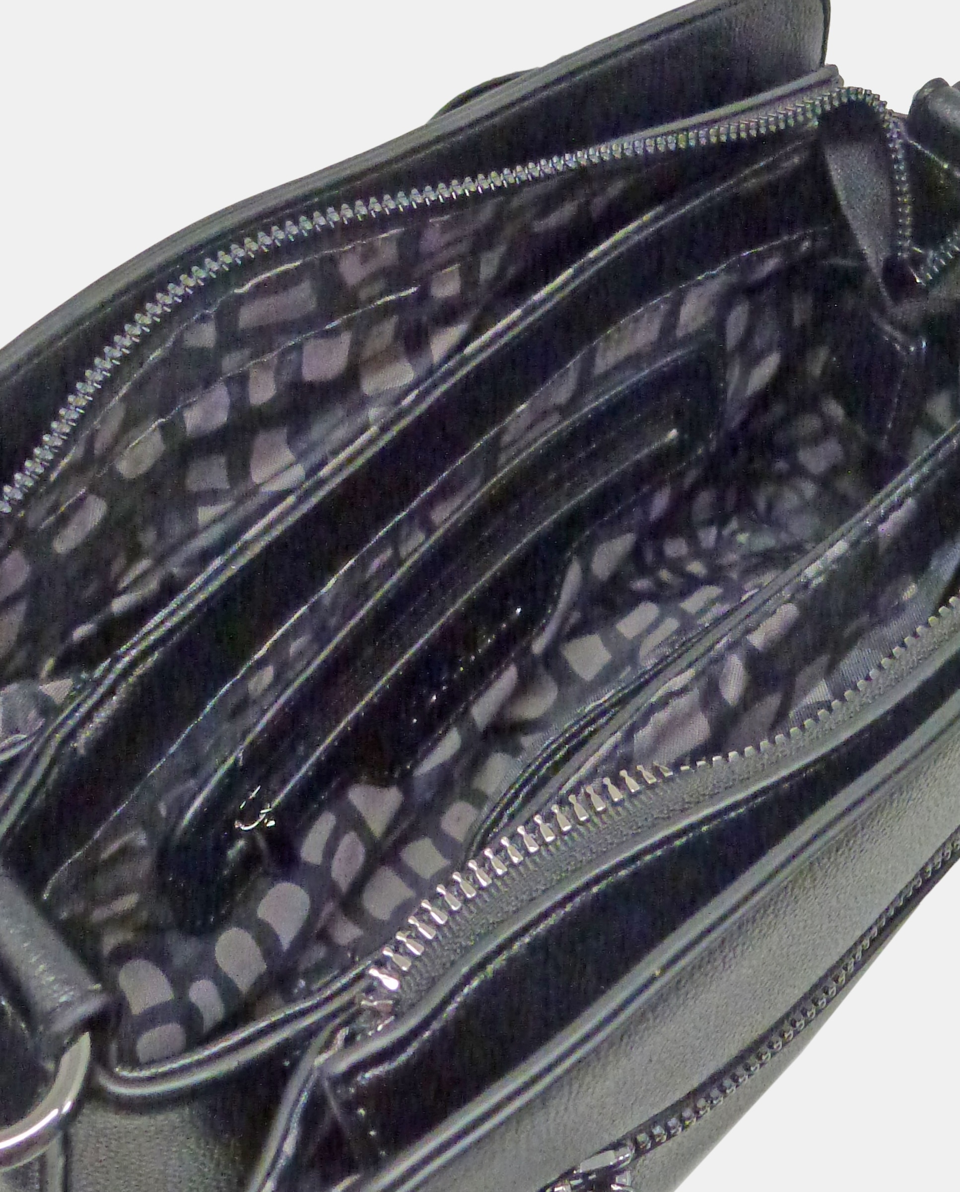 Bandolera mediana con cremallera y asa regulable - Torrens - Negro Negro-3