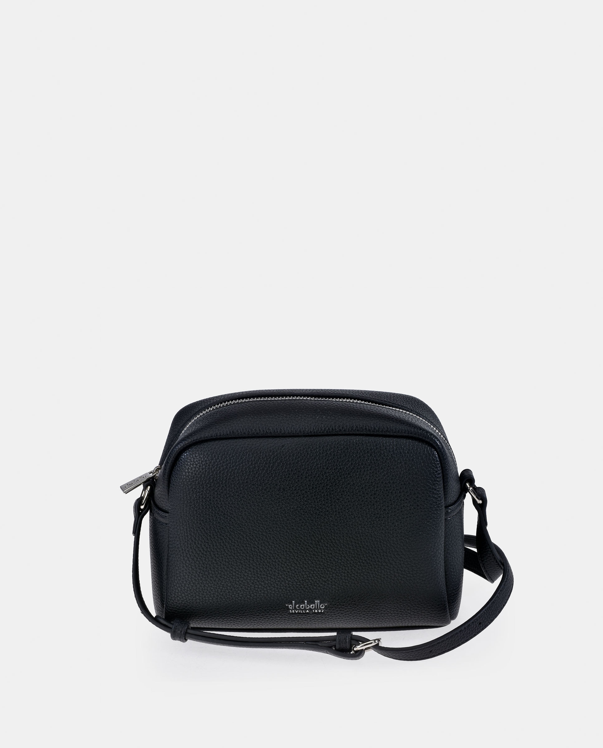 Mala Crossbody em Pele Sintética Verde-escuro-1