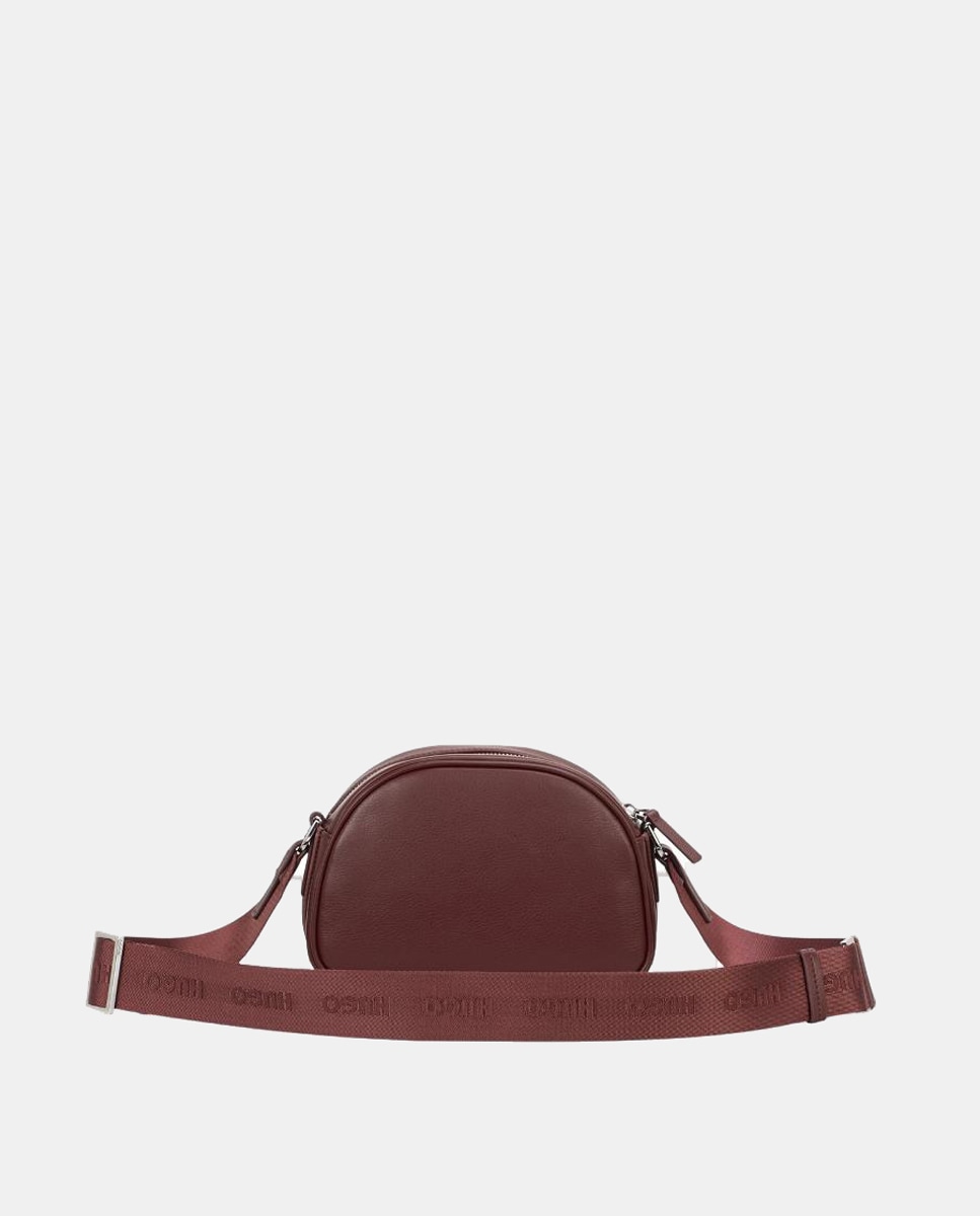 Mala Totalmente Forrada com Fecho de Correr Vermelho-2