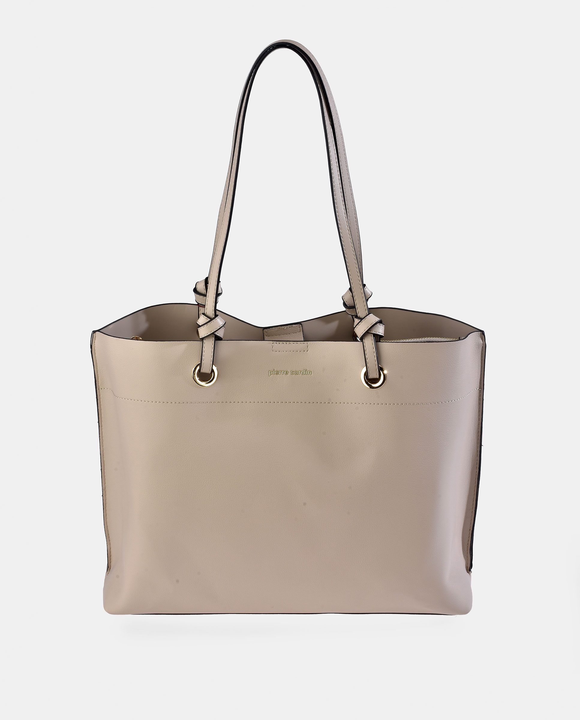 Mala Shopper em P.U. Bege-1