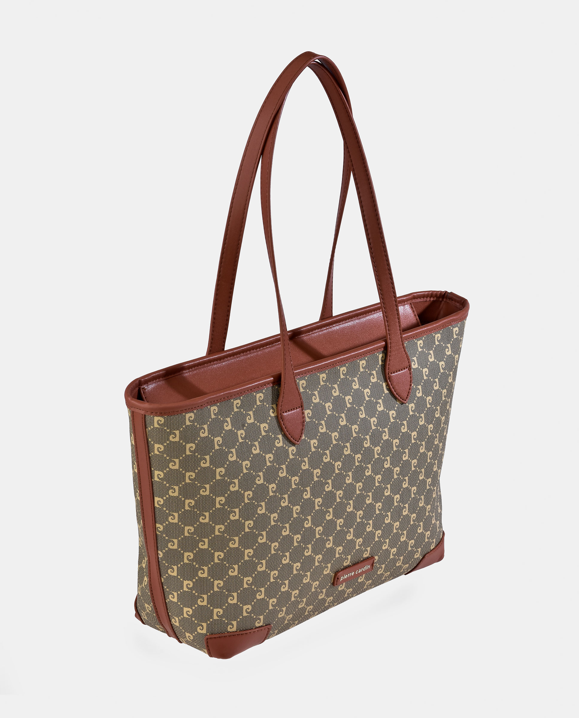 Mala Shopper em Lona e P.U. Verde-2